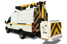 Van Hire Leamington Spa - 12.5M Cherry Picker 3.5T - Van hire Leamington spa