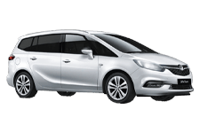 Van Hire Leamington Spa - Vauxhall Zafira 5 + 2 - Minibus hire Leamington spa